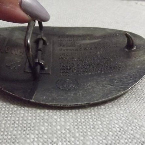 NFR 1984 Hesston Commemorative Belt Buckle - Picture 4 of 7